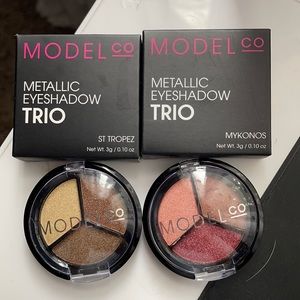 Two ModelCo I eyeshadow trio